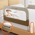 thumbnail image 1 of Barandilla de protección de cama Deeteck 32 alturas ajustables y plegables, 1 of 5