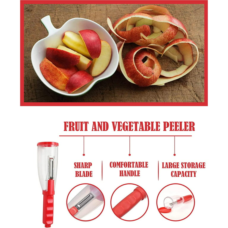 Stainless Steel Storage Peeler For Vegetable Fruit Single-head  Multifunctional Peeling Knife Household Kitchen Gadgets Tools