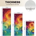 thumbnail image 4 of Colorful Tie Dye Circular Spiral Pattern Kitchen Rugs Sets Of 3,Kitchen Runner Rugs Non Skid Washable,Decorative Kitchen Floor Mats for Kitchen,Sink,Laundry,17"x30"+ 17"x47" + 17"x59", 4 of 6