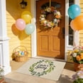 thumbnail image 4 of Yhmxh Spring Welcome Doormat Outdoor Entrance Spring Flower Door Mat Non Slip Decorative Outdoor Doormats Front Door Mats for Indoor Rustic Home Yard Party Decor, 15.75" x 23.62", 4 of 6