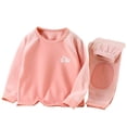 thumbnail image 1 of TSADFHJI 3 Month Baby Boy Clothes Fall Toddler Baby Boy Clothes Set Fall Winter Long Sleeve Sweatshirt Top with Elastic Pant Color Block Outfit 6-7 Years, 1 of 3