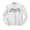 White, variant on Skyline Brooklyn New York Sweatshirt Unisex Large White