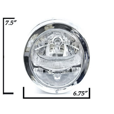 v star 1100 headlight replacement