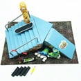 thumbnail image 3 of Finger Skateboard Ramp Set Skateboard Toys Birthday Gift For Boys And Girls Ages 6 And Up, 3 of 10
