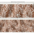 thumbnail image 4 of Outdoor Waterproof Taffeta Fabric - Soimoi Leaves Print Brown | UV Resistant | Ideal for Cushion Covers, Raincoats, Shower Curtains & More | 56" Width, 4 of 7