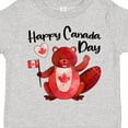 thumbnail image 4 of Inktastic Happy Canada Day Cute Red Beaver with Canadian Flag Boys or Girls Toddler T-Shirt, 4 of 5