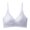 Blue, variant on Shaoxi Bras for Women Supportive Wireless Push Up Bra Full Coverage No Underwire Seamless Plus Size for Older Women