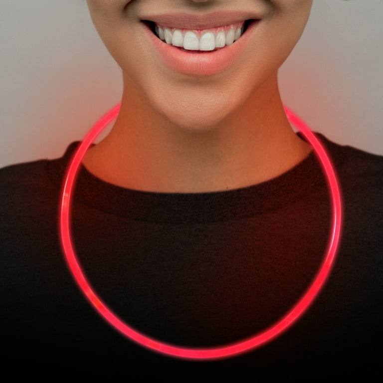 Way to Celebrate Pride 22inch Glow Necklaces 25 Pieces Walmart