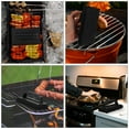 thumbnail image 2 of SHISUYAN BBQ Tool Set with Strong Non-slip Handle for Cleaning Grill Racks and Countertops 2pcs Black PP, 2 of 9