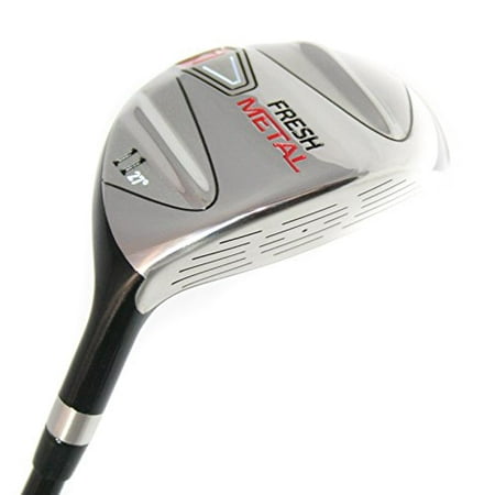 Dual Fairway Wood Graphite Shaft Founders Club Fresh Metal 11 Fairway Wood with Graphite Shaft and Head Cover (27 Degrees, Senior) ()