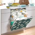 thumbnail image 2 of Yayeee Magnetic Dishwasher Cover for The Front Decoration Home Kitchen Machine Sticker Protector, Beige Leaves, 2 of 6