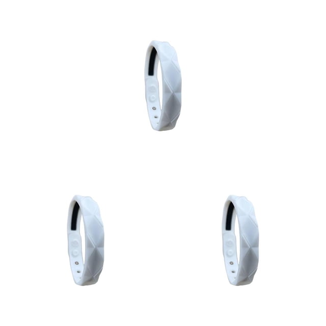 Minnieouse Fatiga Muñequera Equilibrio negativo Energía Ajustable Accesorios para dormir Hombres Moda Blanco Estándar Type1 NO1