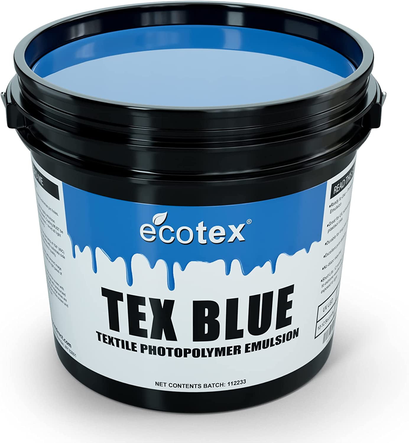 Ecotex TexBlue Screen Printing Emulsion (Gallon 128oz.) Pre