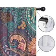 thumbnail image 4 of Blackout Kids Curtains,Multicolor Paisley Pattern Childrens Insulated Curtains Set Of 2,Bedroom Essentials,Toddler Room Decor 42x63in(106x160cm), 4 of 4