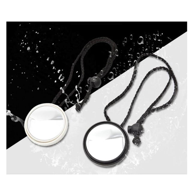 2x Espejo de buceo Equipo de supervivencia de buzo giratorio Espejos de snorkel subacuáticos shamjiam Espejo retrovisor de buceo