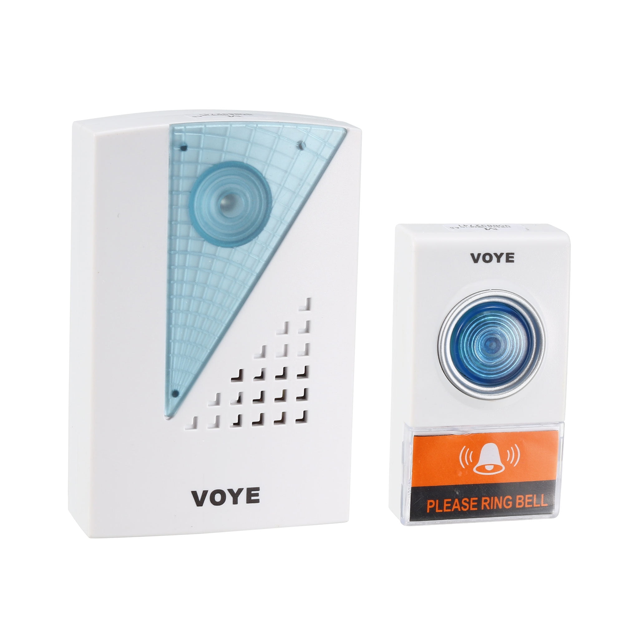 Wireless Doorbell Chime Kit 490 Feet Operating with LED Light 38 Chimes