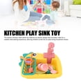 thumbnail image 3 of Juguete Del Fregadero De La Cocina, Fregadero Del Juego Con Agua Corriente 2 En 1 Eléctrico Para Los Niños, 3 of 7