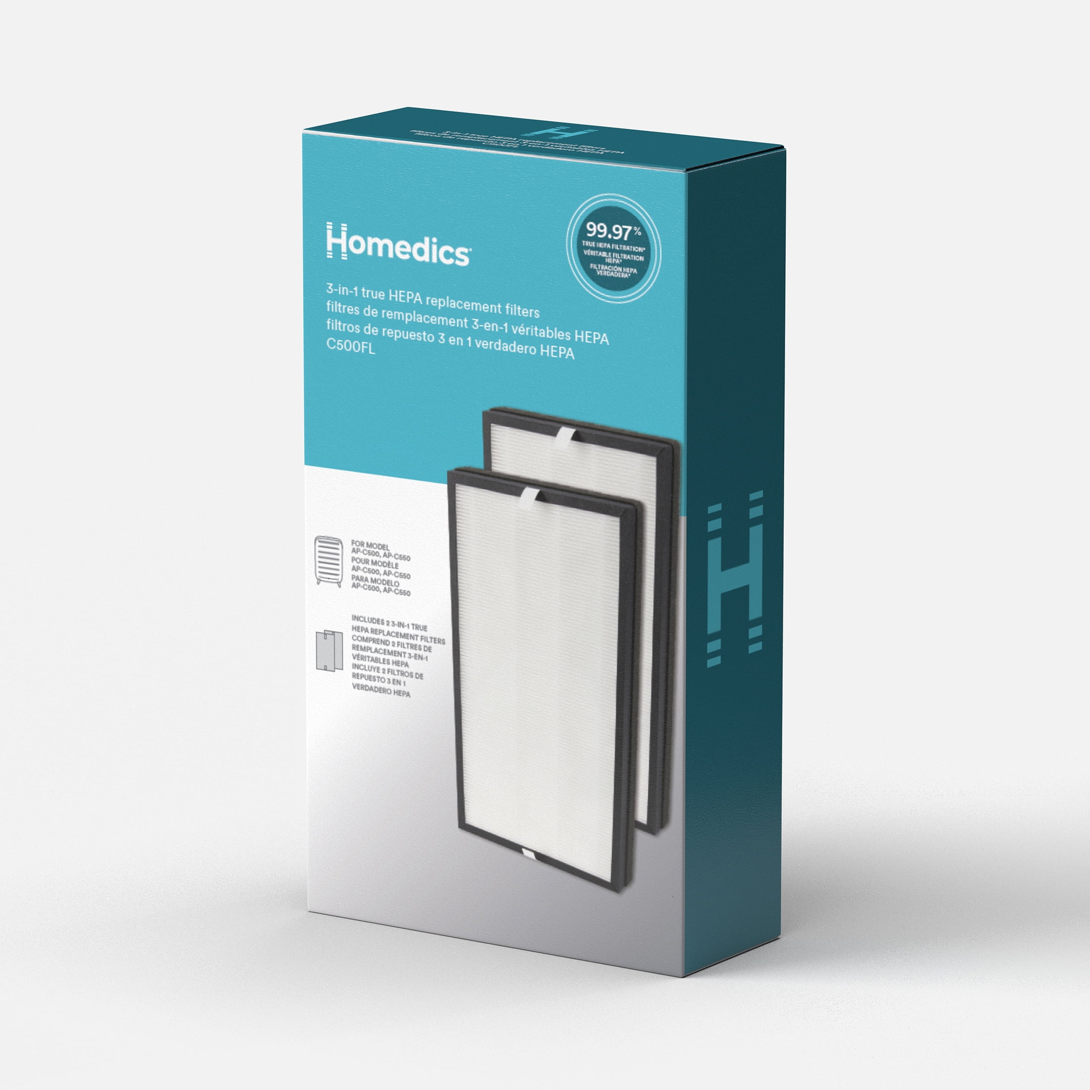 3-in-1 True HEPA Replacement Filter