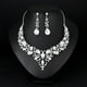 thumbnail image 1 of onlyliua Ofertas Del Prime Day de Hoy 2024 Conjunto de Joyas de Aleación con Collar y Pendientes con Imitación, Accesorios para Fiestas de Bodas, 1 of 7
