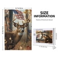 thumbnail image 4 of Disketp American Wildlife Deer Forest Custom Puzzle Personalized Puzzles 1000 Pieces, Customized Picture Puzzle for Adult and Teens((29.5×19.7in, Vertical), 4 of 9