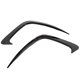 thumbnail image 2 of Rear&nbsp;Bumper&nbsp;Fin&nbsp;Covers, Colorfast 1&nbsp;Pair Gloss&nbsp;Black Stable Sturdy Anti Scratch Splitter Canard Waterproof For Car ANGGREK Otros, 2 of 8
