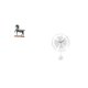 thumbnail image 5 of Figura de caballo,Figura de caballo Escultura animal coleccionable,Reloj de pared,Reloj de pared decorativo para baño y dormitorio.,Reloj de pared redondo silencioso y sin tictac,regalo, 5 of 8