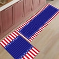 thumbnail image 6 of Kitchen Mats for Floor, 4th of July Independence Day American Flag Patriotic Stars and Stripes Kitchen Rugs, Kitchen Organization Anti-Fatigue Kitchen Mat, Kitchen Decor Runner Rug Standing Desk Mats, 6 of 6