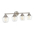 thumbnail image 5 of 19538BNK4 Craftmade Lighting Essex 4 Light Transitional/Modern & Contemporary Bath Vanity in Transitional Style - 38 inches wide by 12.13 inches, 5 of 7
