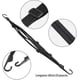 thumbnail image 3 of Elastic Luggage Net (40 x 40cm) and 60cm Elastic Luggage Strap with Hooks for Bike Motorcycle Fixing Helmet Luggage Briefcase Carrying Net Bag (Black), 3 of 4