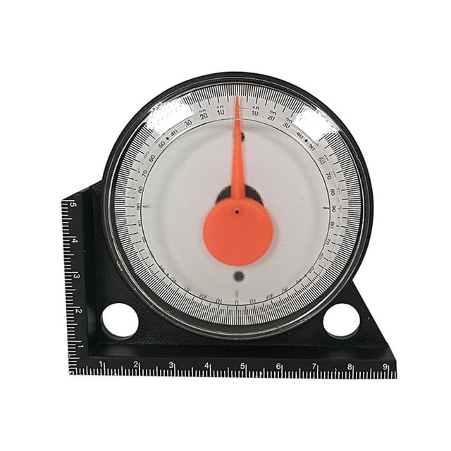 HEALEEP Angle Level Meter Inclinometer ABS Black Tile Fixing for 1Set