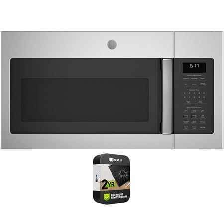 General Electric GE 1.7 Cu. Ft. Over-the-Range Fingerprint Resistant Microwave Oven Stainless Steel