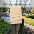 thumbnail image 3 of Bat House, Single Chamber Bat Box Weather Resistant  for Garden for Yard, 3 of 7