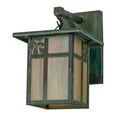 thumbnail image 3 of Meyda 165196 9 in. Hyde Park Sprig Hanging Wall Sconce, Beige & Iridescent, 3 of 6