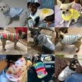 thumbnail image 7 of XXS-XL Small Cheap Pet Clothes for Dogs Jacket Clothing Soft Fleece Winter Warm Dog Clothes French Bulldog Chihuahua Yorkshire (Angel Heart,XS Chest 20 cm), 7 of 7