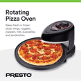 thumbnail image 4 of Presto Pizzazz Plus Four à Pizza Rotatif, Cuire des Pizzas de 7 à 12 Pouces, Ailes, Rouleaux et Plus, 4 of 12