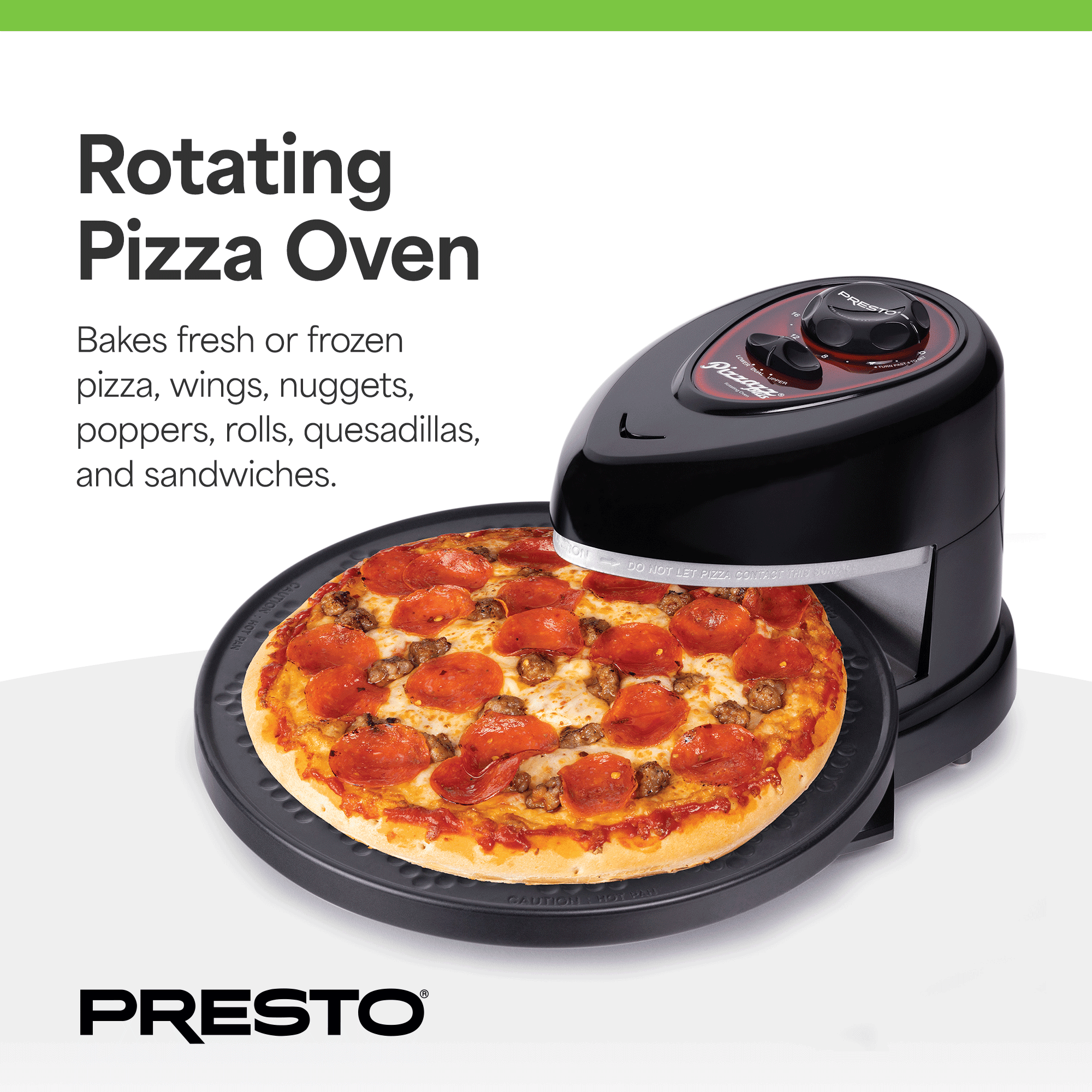 Frozen Pizza Toaster Pizza From The 80s Presto Pizzazz Plus