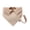 Brown stripes, variant on Feeding Drool Bib Cotton Saliva Towel with Button Soft Triangle Handkerchief Towel Baby Accessory