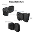 thumbnail image 4 of Wireless Handle Grip for Phone Vlog Selfie Grip Phone Holder Stabilizer Rotatable with Cold Shoe Mount Detachable Remote Shutter Replacement for  16/15/14/13/12 &, 4 of 7