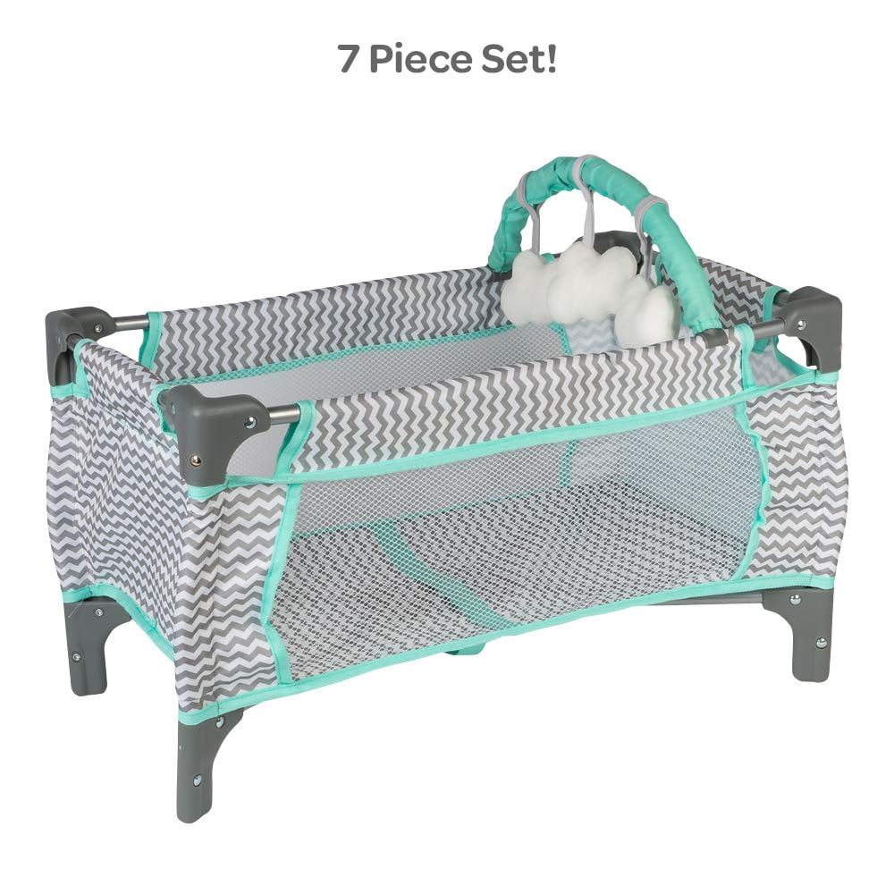 Adora Metal Baby Doll Crib Zig Zag Deluxe Pack N Bahrain Ubuy