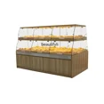 thumbnail image 2 of Nuevo estilo, mostrador de pan, vitrinas para pan, estante para tostadas, gabinete Nakajima, pastelería, estante para tostadas, tipos de cajones comerciales de subvidrio, 2 of 4