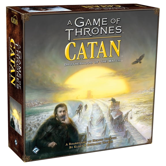 Open Box A Game of Thrones Catan: Brotherhood of The Watch Strategy Board Game for Ages 14 and up, from Asmodee