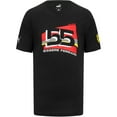 thumbnail image 2 of Scuderia Ferrari F1 Puma Men's Carlos Sainz #55 Driver T-Shirt-Black/Red, 2 of 4