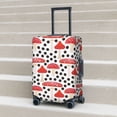 thumbnail image 5 of Uemuo Forest Mushrooms Printed Washable Luggage Cover - Fashion Suitcase Protector Fits 18-32 Inch Luggage -X-Large, 5 of 9