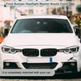 thumbnail image 2 of Unique Bargains Front Right Side Bumper Headlight Washer Nozzle Cover Cap for BMW 320i 2.0L L4 2013-2018 Bumper Trim Nozzle Cover No.51118067970 White 1 Pcs, 2 of 7