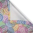 thumbnail image 4 of Ambesonne Modern Valance Pack of 2, Geometric Circles Rounds, 54"X12", Multicolor, 4 of 5