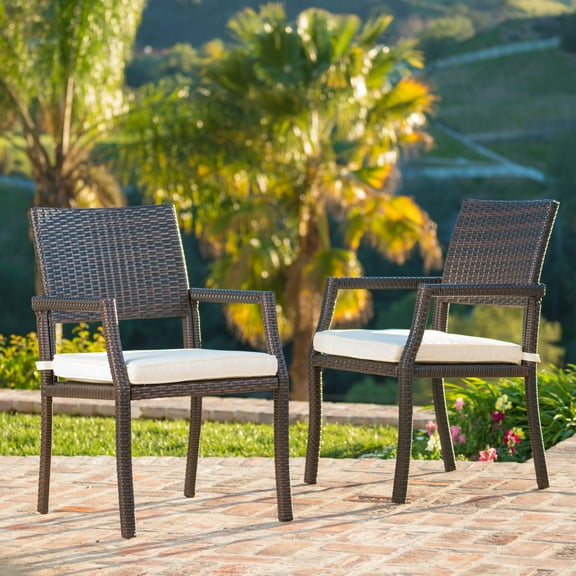 Patio Furniture Sets, RHODE ISLAND DINING CHAIR(set of 2), Brown Outdoor Furniture Sets,Wicker Outdoor Dining Sets, Garden & Outdoor & Patio Furniture Patio Furniture Sets RHODE ISLAND DINING CHAIR(s