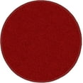 thumbnail image 2 of Seasonal Round Area Rug Carpets for Under a Christmas Tree. Add Some Holiday Flare and Comfort Under Your Tree This Year (7 ft Round, Red), 2 of 6
