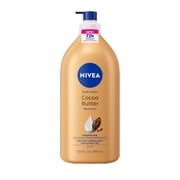 (3 pack) NIVEA Cocoa Butter Body Lotion for Dry Skin, Mothers Day Gifts, Value Size 33.8 fl oz