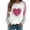 Pink#2, variant on Valentines Day Sweatshirt Women Oversized Love Heart Shirt Pullover Valentine's Long Sleeve Tops