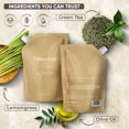 thumbnail image 4 of Terra Pure Spa Collection 1 Liter Lotion Refill Bag For Soap Dispensers | Bulk Toiletries for Vacation Rentals, and Home Bathroom Showers | Green Tea Lemongrass | Set of 12, 4 of 8